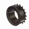 Browning Roller Chain Sprocket, 40 Chain Size, 1/2 to 1-3/4 in Bore Dia., 18 # of Teeth H40P18 - alternate 4